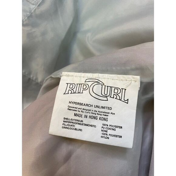 Vintage Rip Curl Surfwear 3000 Jacket Men Large Celtech Waterproof 90s - Picture 14 of 15